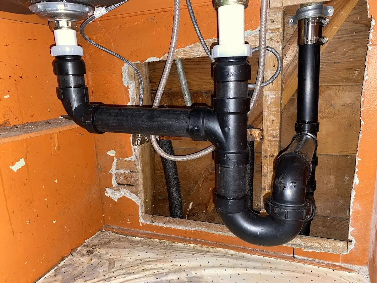 Professional Repiping Services equipment and tools on the job in Lancaster